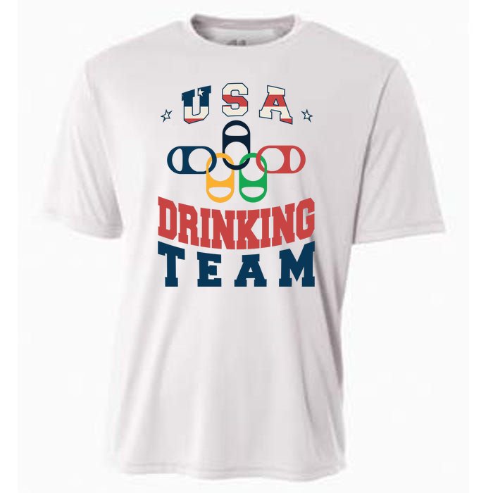 USA Drinking Team Olympics Cooling Performance Crew T-Shirt