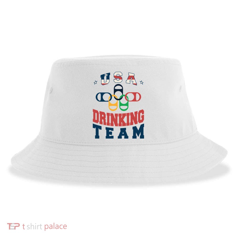 USA Drinking Team Olympics Sustainable Bucket Hat