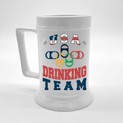 USA Drinking Team Olympics Beer Stein