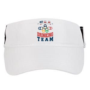 USA Drinking Team Olympics Adult Drive Performance Visor