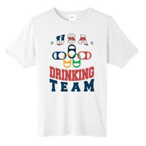 USA Drinking Team Olympics Tall Fusion ChromaSoft Performance T-Shirt