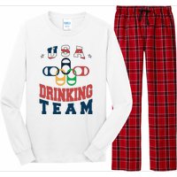 USA Drinking Team Olympics Long Sleeve Pajama Set