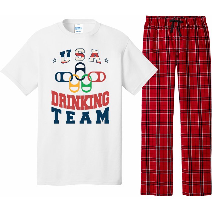 USA Drinking Team Olympics Pajama Set