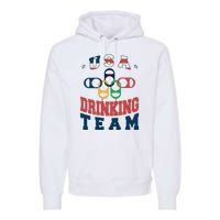 USA Drinking Team Olympics Premium Hoodie