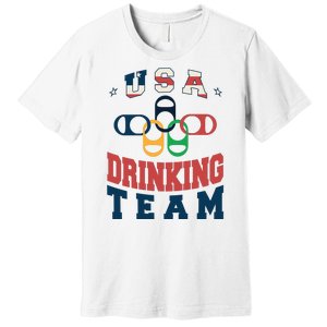 USA Drinking Team Olympics Premium T-Shirt