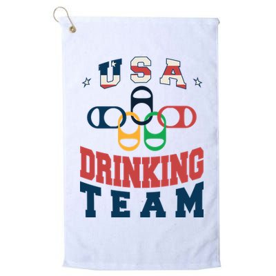 USA Drinking Team Olympics Golf Towel