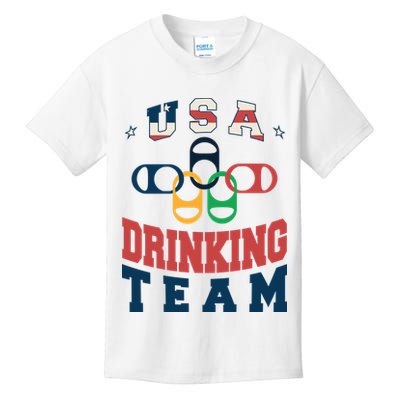 USA Drinking Team Olympics Kids T-Shirt