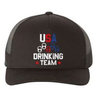 Usa Drinking Team Flag Yupoong Adult 5-Panel Trucker Hat