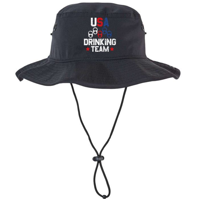 Usa Drinking Team Flag Legacy Cool Fit Booney Bucket Hat