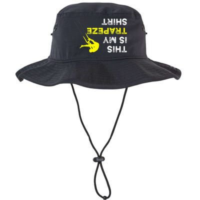 Upside Down This Is My Trapeze For Trapeze Artist Legacy Cool Fit Booney Bucket Hat