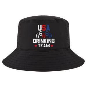 Usa Drinking Team Flag Cool Comfort Performance Bucket Hat