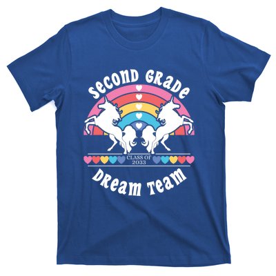 Unicorn Dream Team Class Of 2033 Second Grade Cute Gift T-Shirt