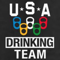 Usa Drinking Team Beer Party Adult Drive Performance Visor