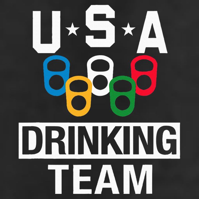 Usa Drinking Team Beer Party Adult Drive Performance Visor