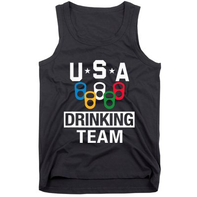 Usa Drinking Team Beer Party Tank Top