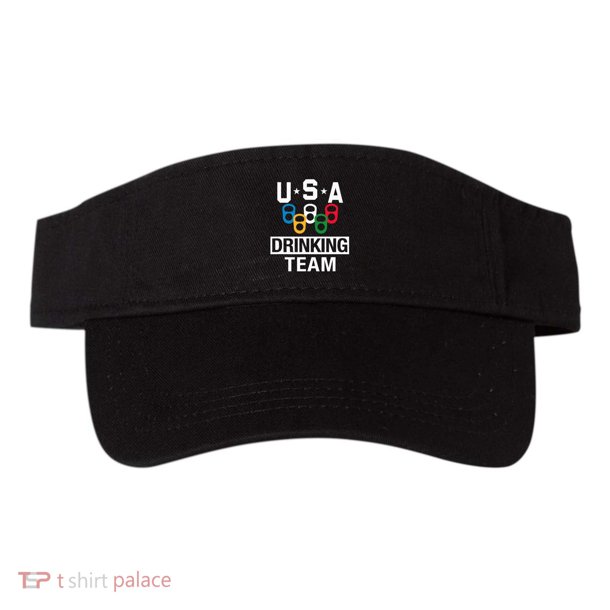 Usa Drinking Team Beer Party Visor