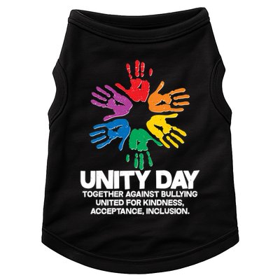 Unity Day Together Against Bullying United For Kindness Acceptance Inclusion Doggie Tank