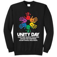 Unity Day Together Against Bullying United For Kindness Acceptance Inclusion Sweatshirt
