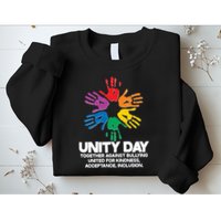 Unity Day Together Against Bullying United For Kindness Acceptance Inclusion Sweatshirt