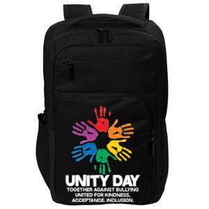 Unity Day Together Against Bullying United For Kindness Acceptance Inclusion Impact Tech Backpack