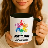 Unity Day Together Against Bullying United For Kindness Acceptance Inclusion Mug