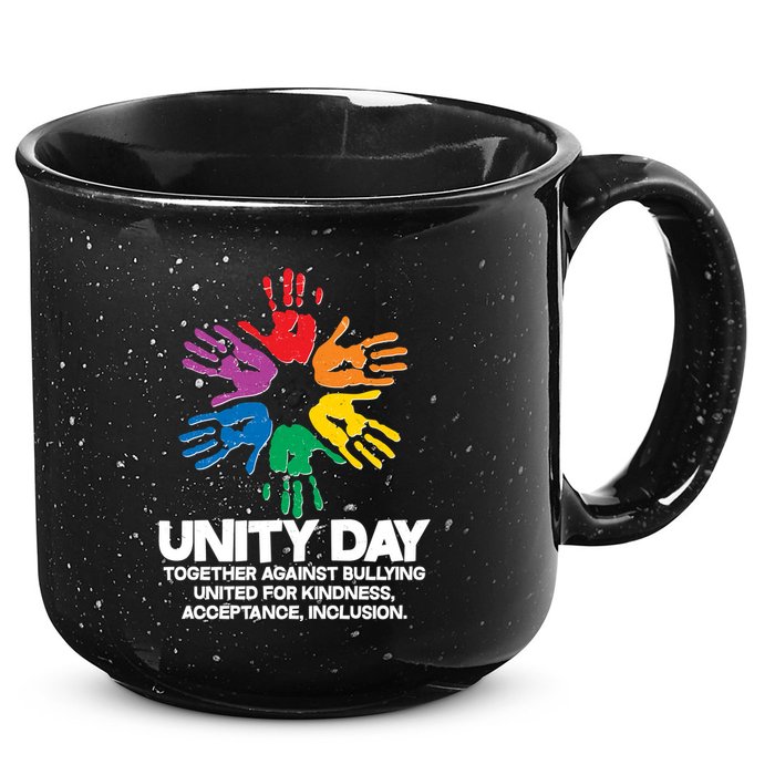 Unity Day Together Against Bullying United For Kindness Acceptance Inclusion 15oz Campfire Ceramic Mug