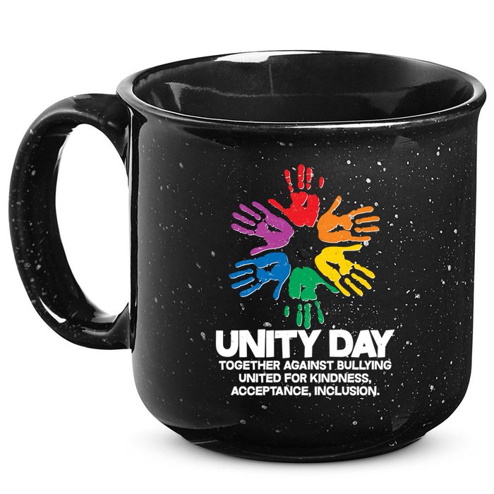 Unity Day Together Against Bullying United For Kindness Acceptance Inclusion 15oz Campfire Ceramic Mug