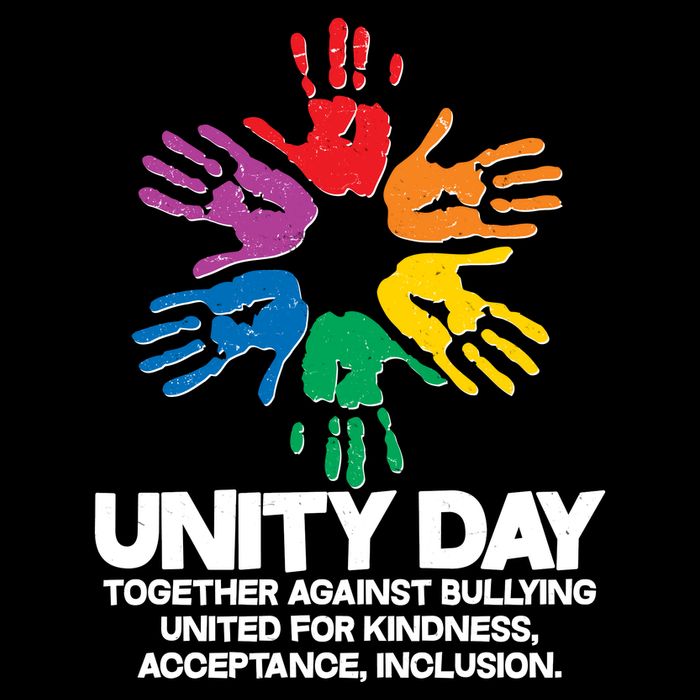 Unity Day Together Against Bullying United For Kindness Acceptance Inclusion Drawstring Bag