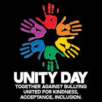 Unity Day Together Against Bullying United For Kindness Acceptance Inclusion 16 in Basic Backpack