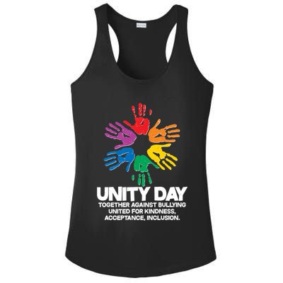 Unity Day Together Against Bullying United For Kindness Acceptance Inclusion Ladies PosiCharge Competitor Racerback Tank