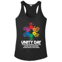 Unity Day Together Against Bullying United For Kindness Acceptance Inclusion Ladies PosiCharge Competitor Racerback Tank