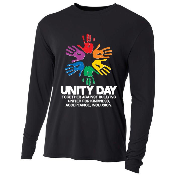 Unity Day Together Against Bullying United For Kindness Acceptance Inclusion Cooling Performance Long Sleeve Crew