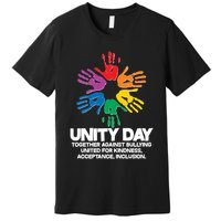 Unity Day Together Against Bullying United For Kindness Acceptance Inclusion Premium T-Shirt