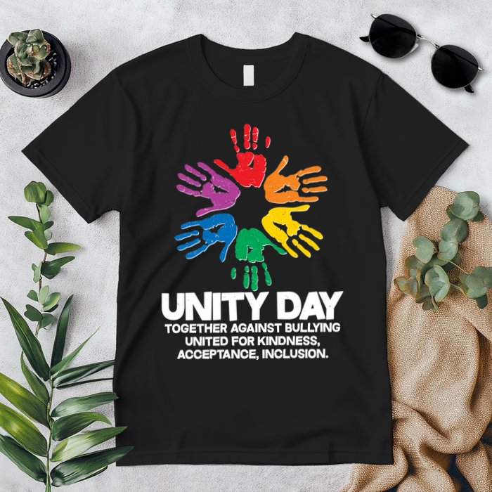Unity Day Together Against Bullying United For Kindness Acceptance Inclusion Premium T-Shirt