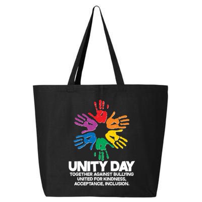 Unity Day Together Against Bullying United For Kindness Acceptance Inclusion 25L Jumbo Tote