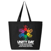 Unity Day Together Against Bullying United For Kindness Acceptance Inclusion 25L Jumbo Tote