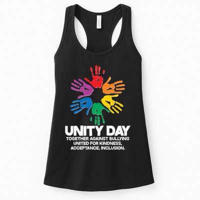 Unity Day Together Against Bullying United For Kindness Acceptance Inclusion Womens Tank Top