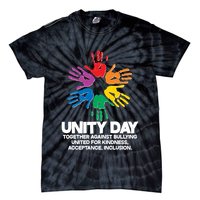 Unity Day Together Against Bullying United For Kindness Acceptance Inclusion Tie-Dye T-Shirt