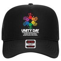 Unity Day Together Against Bullying United For Kindness Acceptance Inclusion Hat
