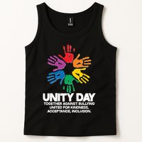 Unity Day Together Against Bullying United For Kindness Acceptance Inclusion Tank Top