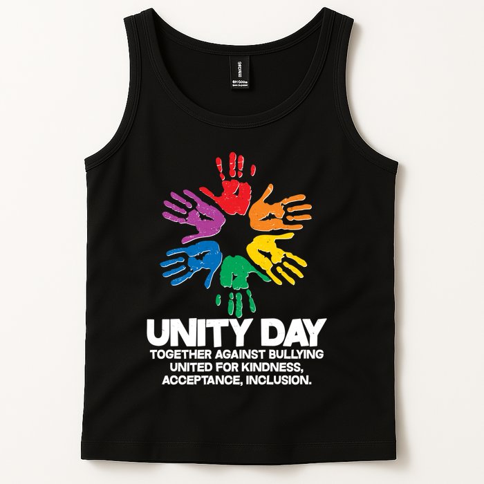 Unity Day Together Against Bullying United For Kindness Acceptance Inclusion Tank Top