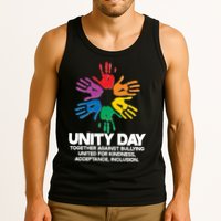 Unity Day Together Against Bullying United For Kindness Acceptance Inclusion Tank Top