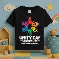 Unity Day Together Against Bullying United For Kindness Acceptance Inclusion Toddler T-Shirt