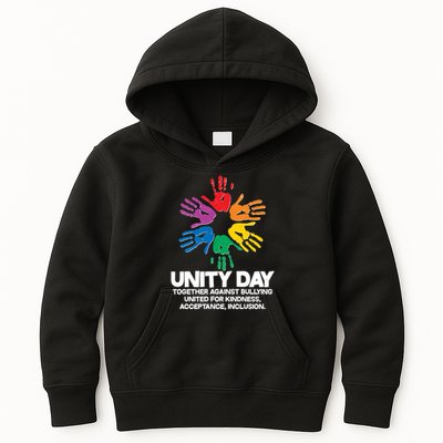Unity Day Together Against Bullying United For Kindness Acceptance Inclusion Kids Hoodie
