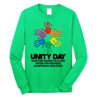 Unity Day Together Against Bullying United For Kindness Acceptance Inclusion Long Sleeve Shirt