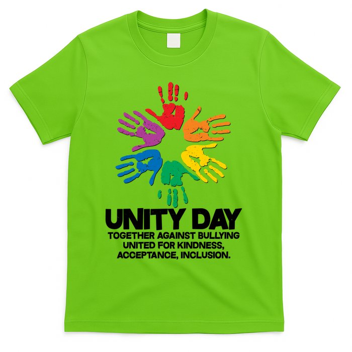 Unity Day Together Against Bullying United For Kindness Acceptance Inclusion T-Shirt