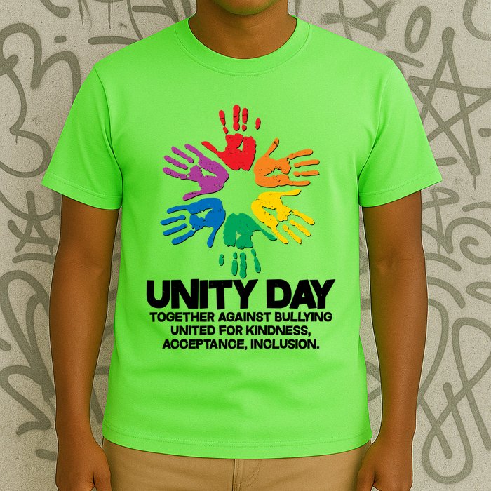 Unity Day Together Against Bullying United For Kindness Acceptance Inclusion T-Shirt