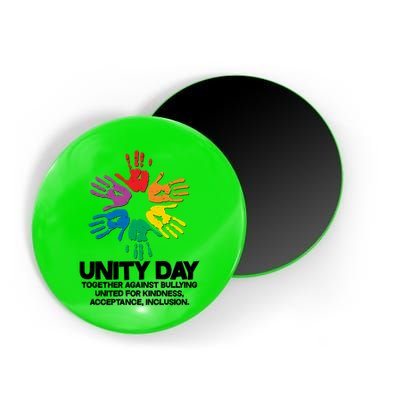 Unity Day Together Against Bullying United For Kindness Acceptance Inclusion Magnet