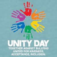 Unity Day Together Against Bullying United For Kindness Acceptance Inclusion Sueded Cloud Jersey T-Shirt