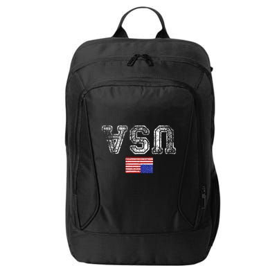 Upside Down Usa Flag In Distress Us Constitution Usa Pride City Backpack